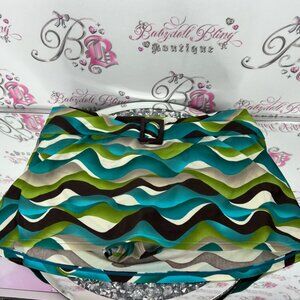 Sunsets separates skirt skort y2k Stylish Multicolor Wave Pattern swirl cute